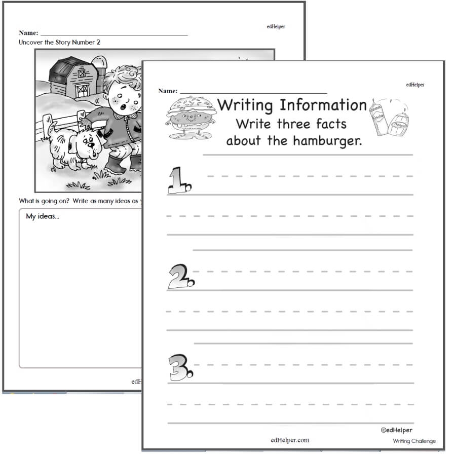Grade 1 Writing Worksheets Free Printable