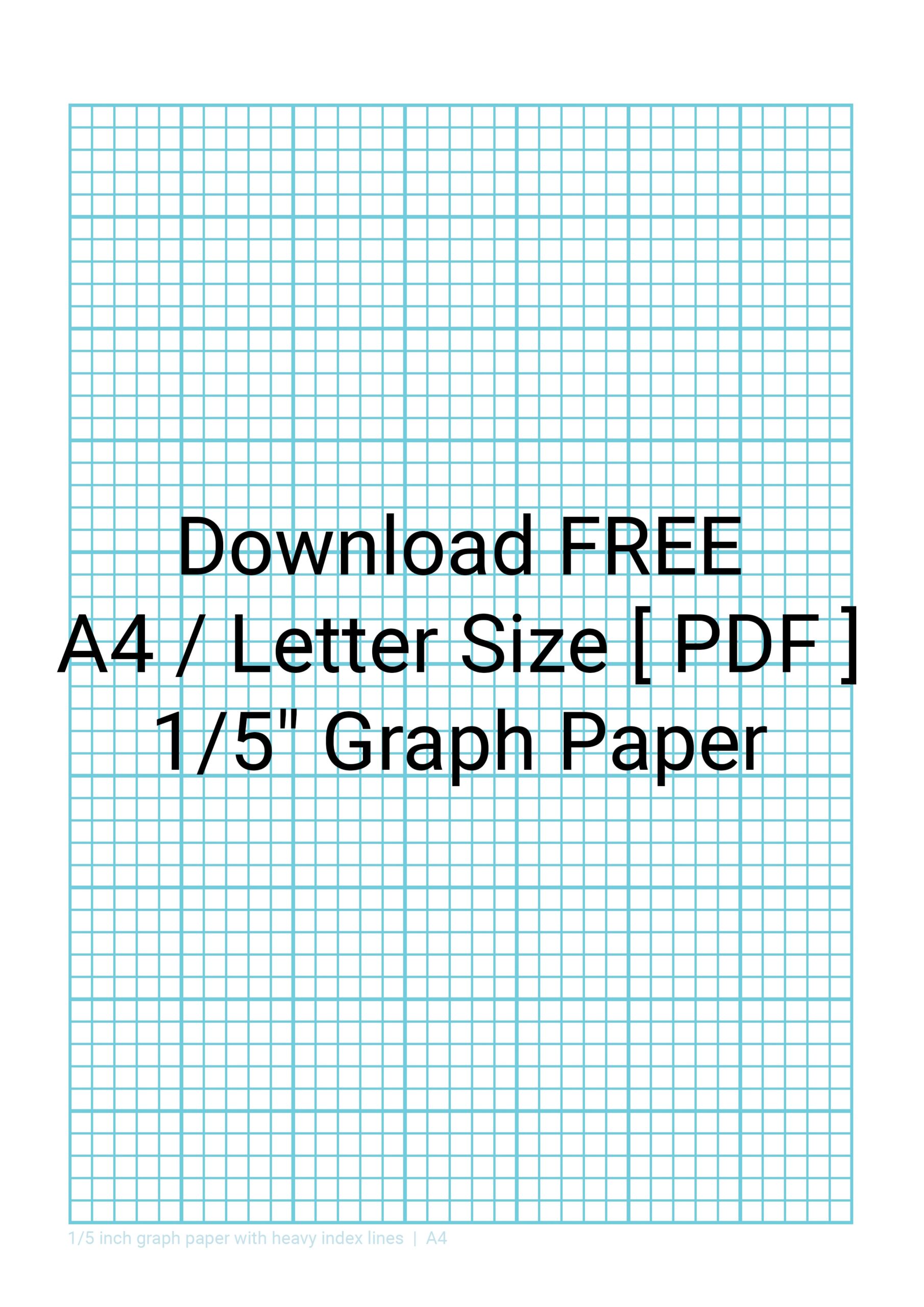 Graph Paper Template Printable Pdf