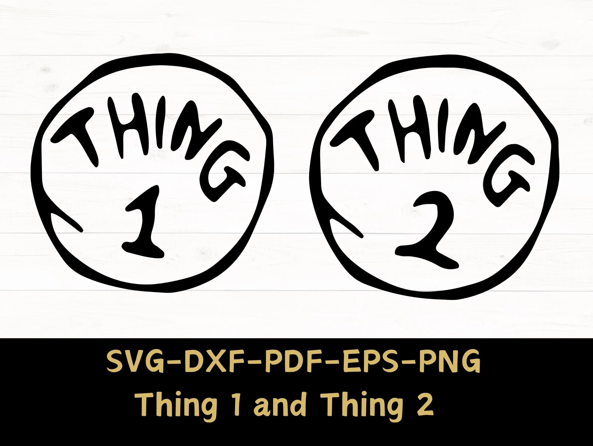 thing 1 thing 2 printable etsy